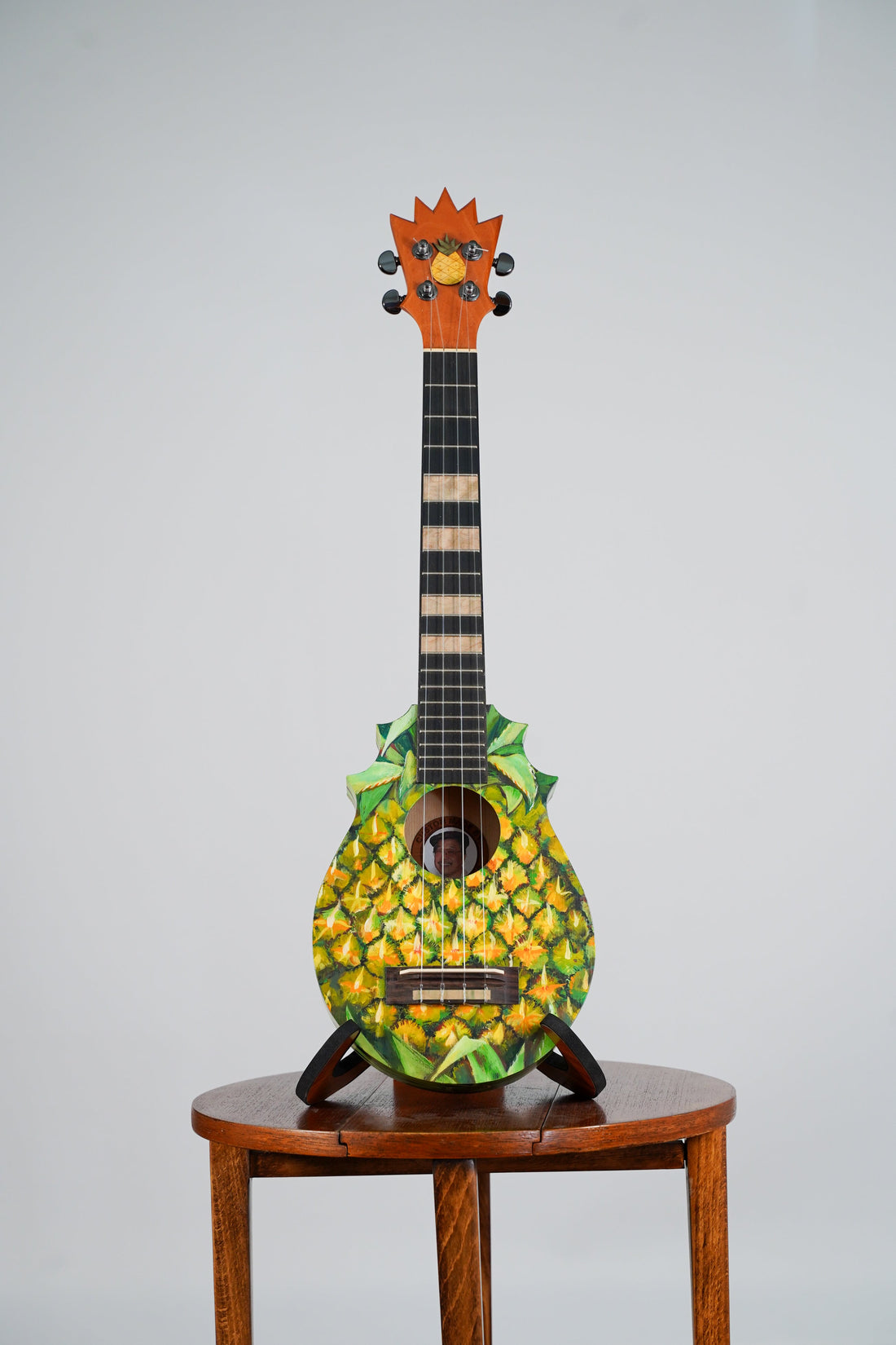 【KoAloha】Pops Customs Pineapple Sunday Tenor Scale with PineappleArt 2024 M