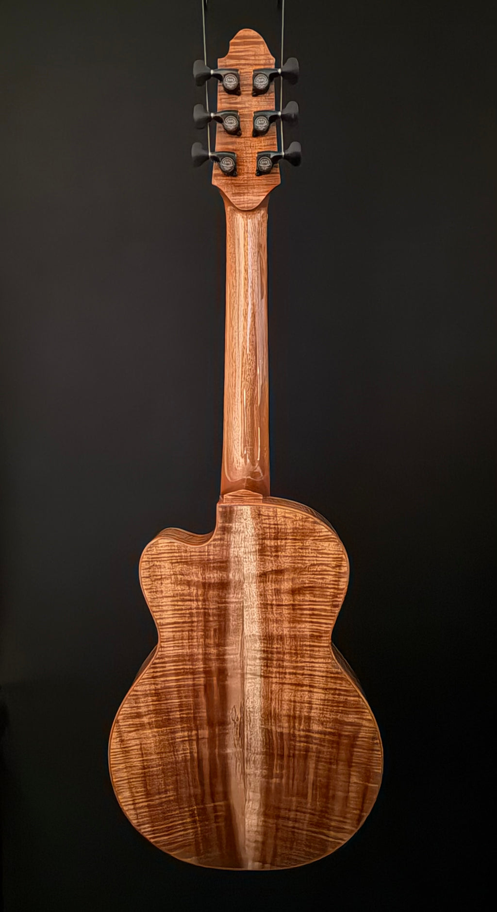 【Nishihara Guitars】Koa memories Model スモールサイズ　オーバルホールギター