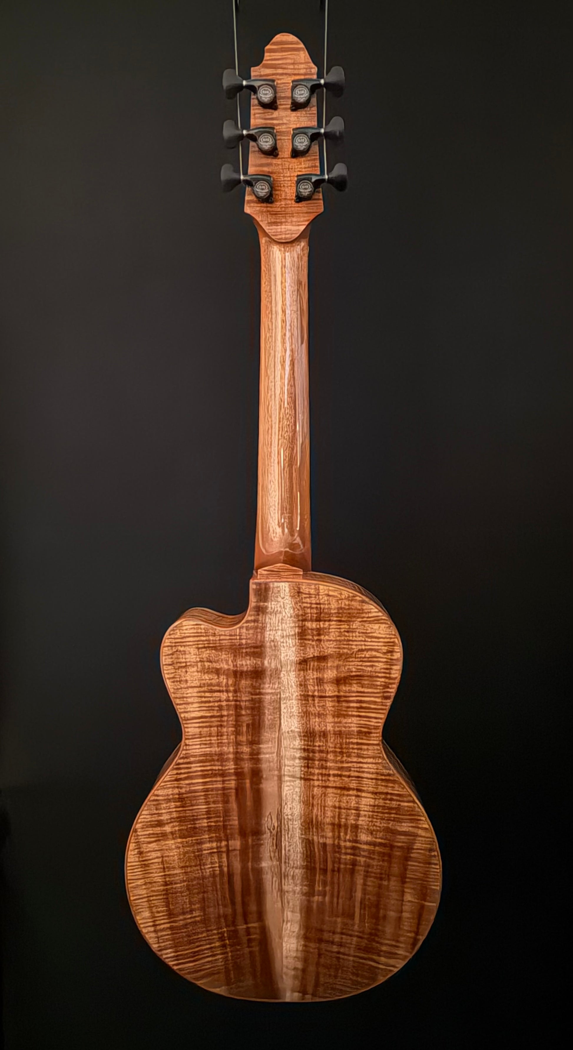 【Nishihara Guitars】Koa memories Model スモールサイズ　オーバルホールギター