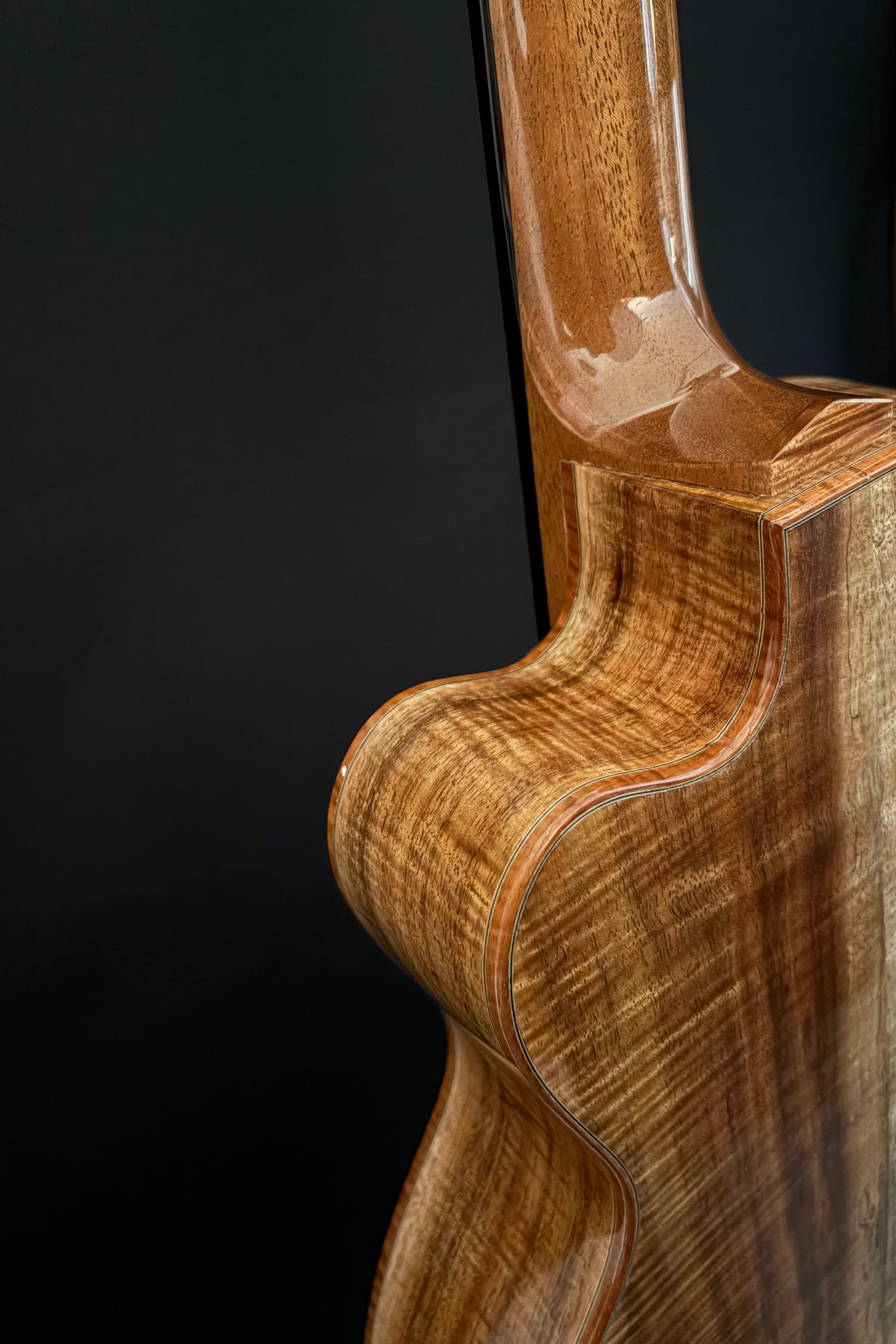 【Nishihara Guitars】Koa memories Model スモールサイズ　オーバルホールギター