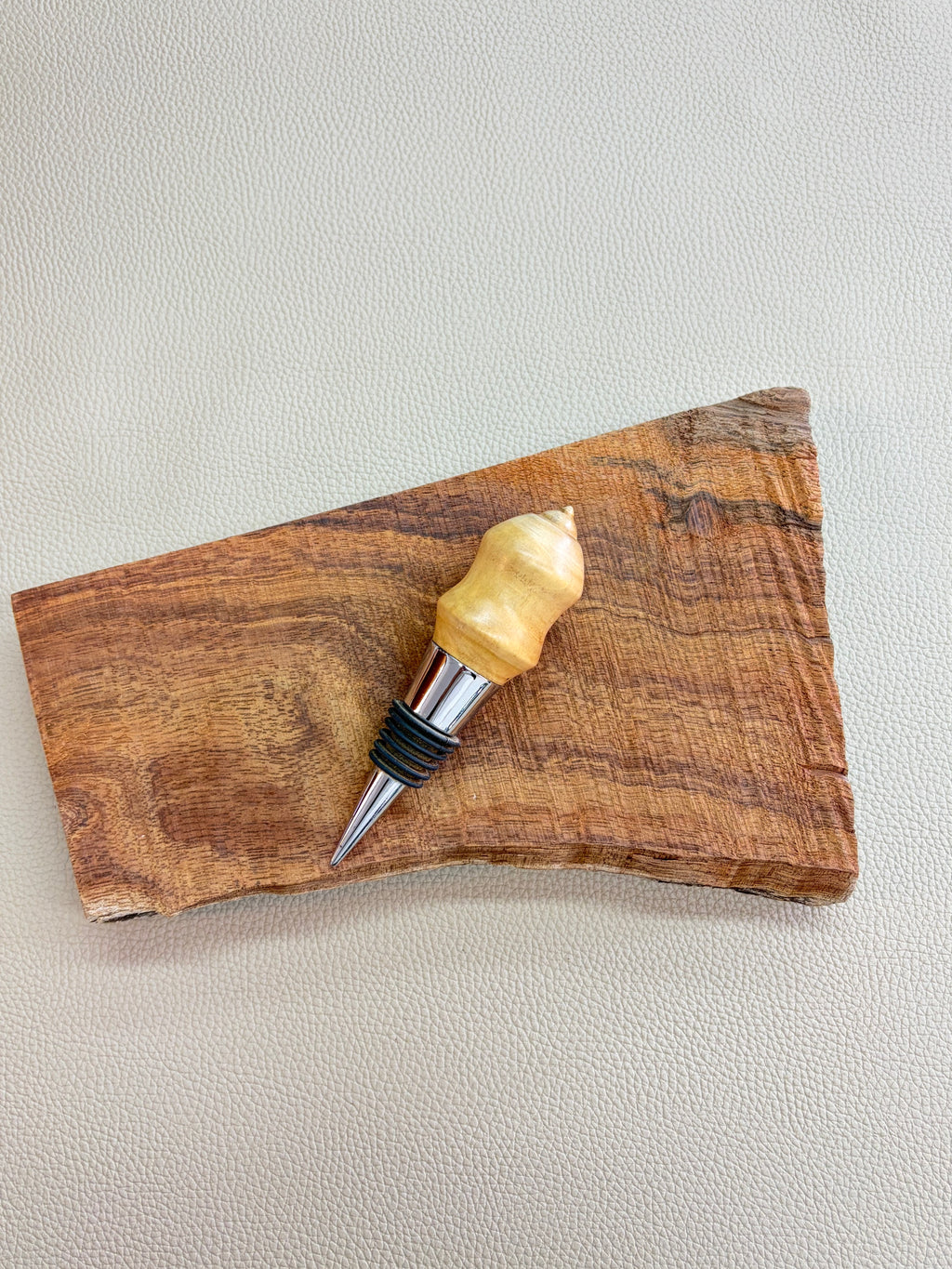 ワインストッパー（mango wood）　01