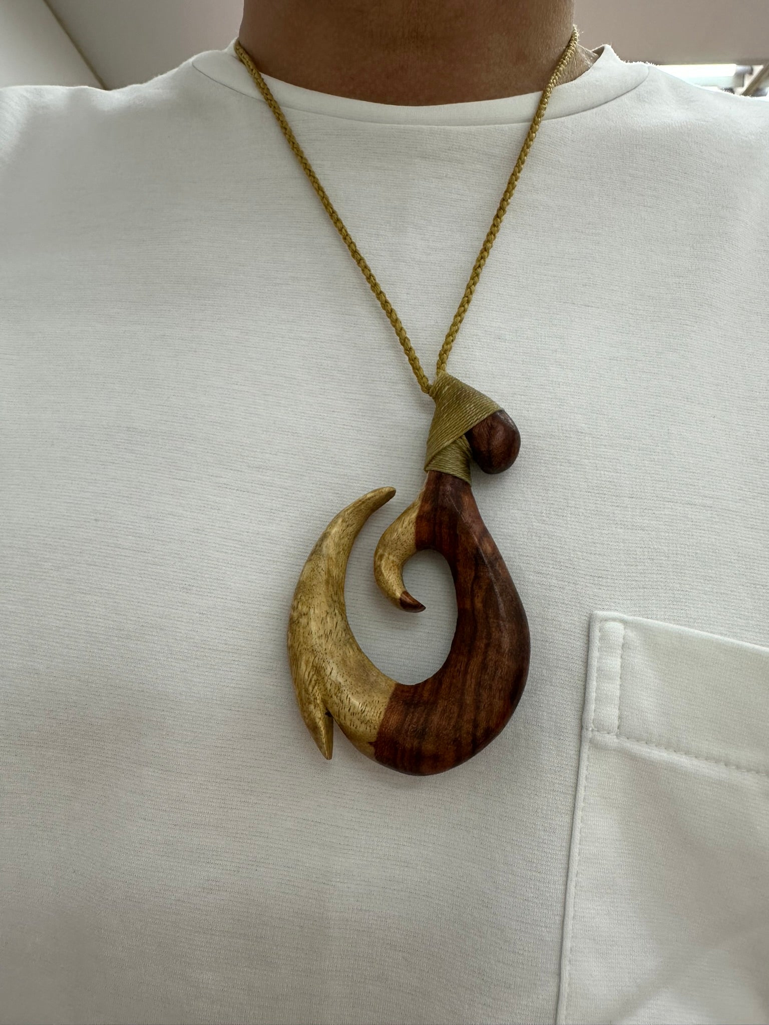 フィッシュフックネックレス大