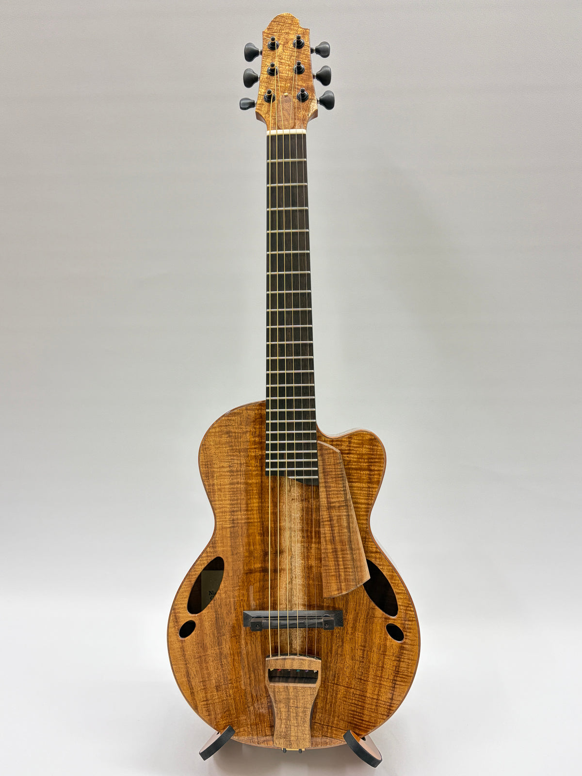 【Nishihara Guitars】Koa memories Model スモールサイズ　オーバルホールギター
