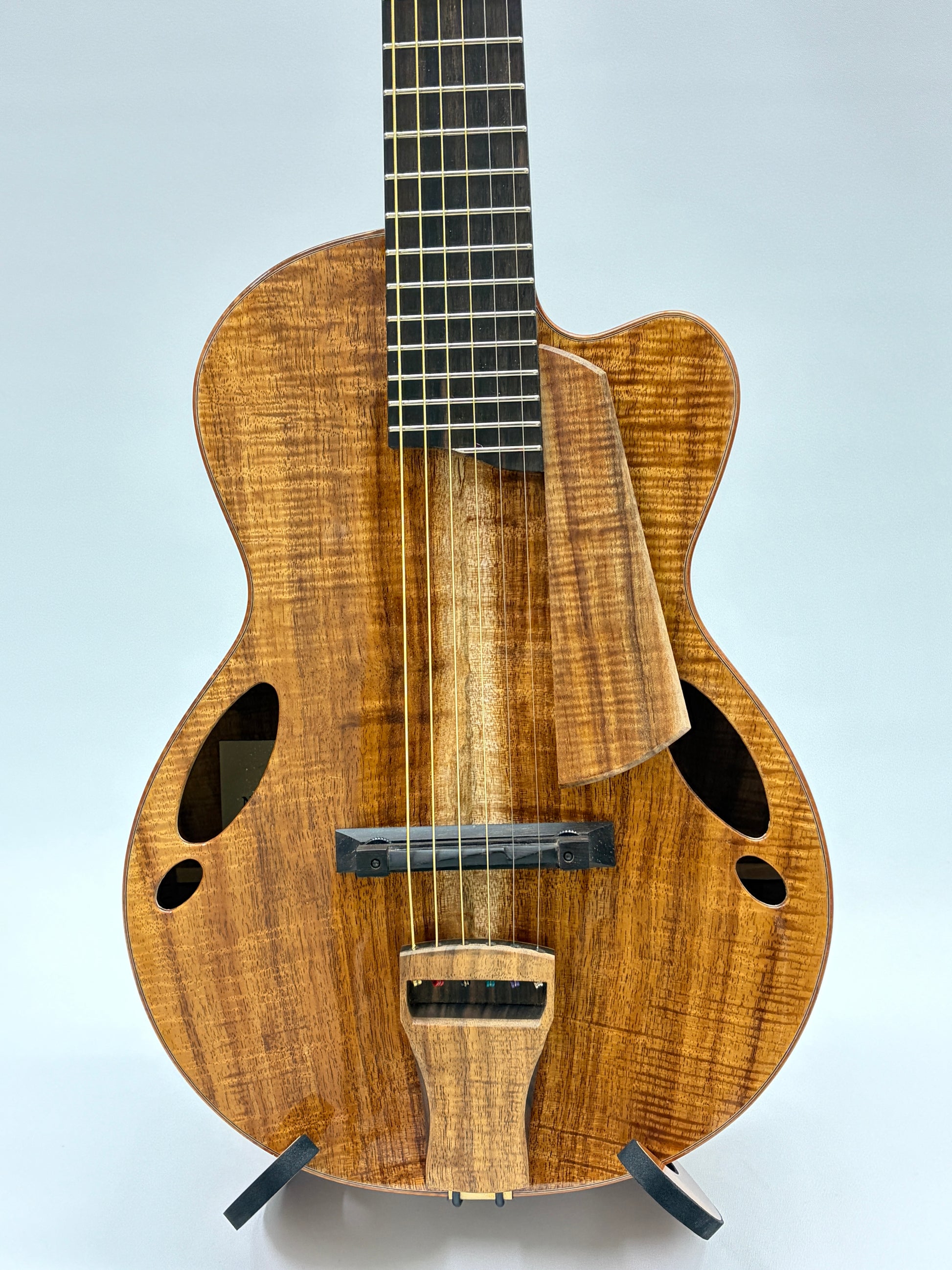 【Nishihara Guitars】Koa memories Model スモールサイズ　オーバルホールギター