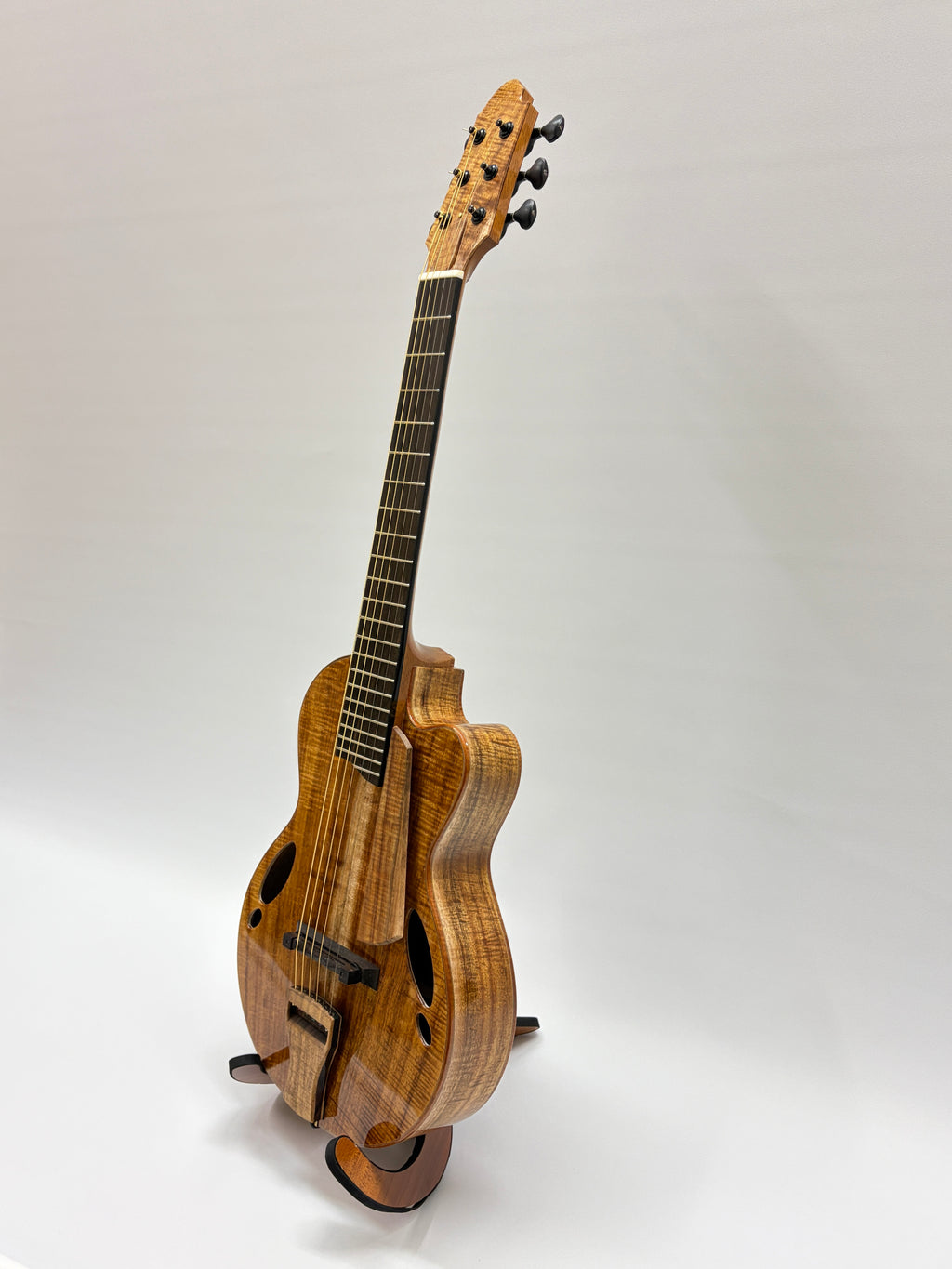 【Nishihara Guitars】Koa memories Model スモールサイズ　オーバルホールギター