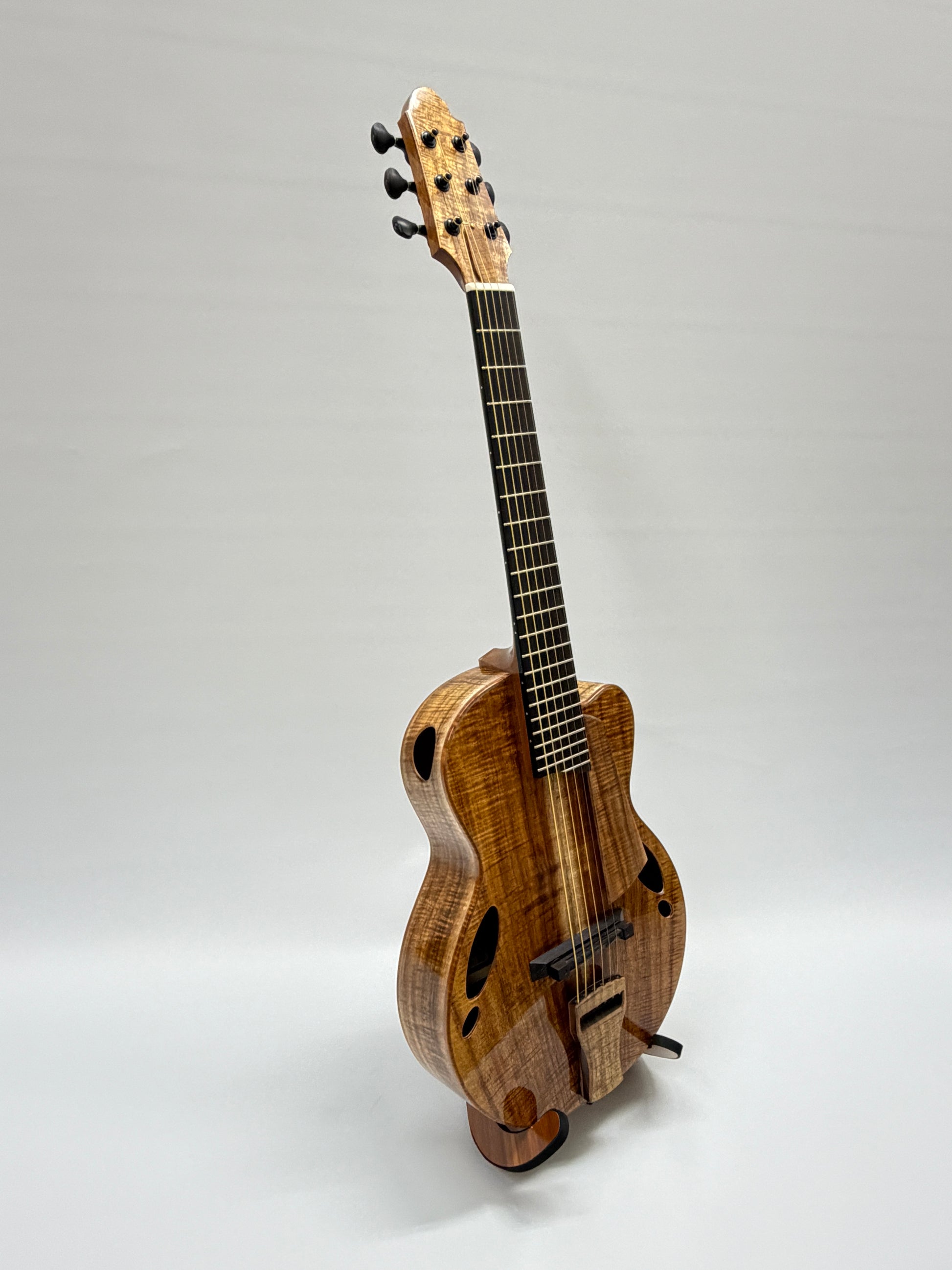 【Nishihara Guitars】Koa memories Model スモールサイズ　オーバルホールギター