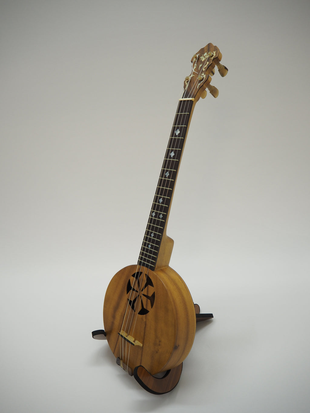 【ノンブランド】丸形バンジョーウクレレ